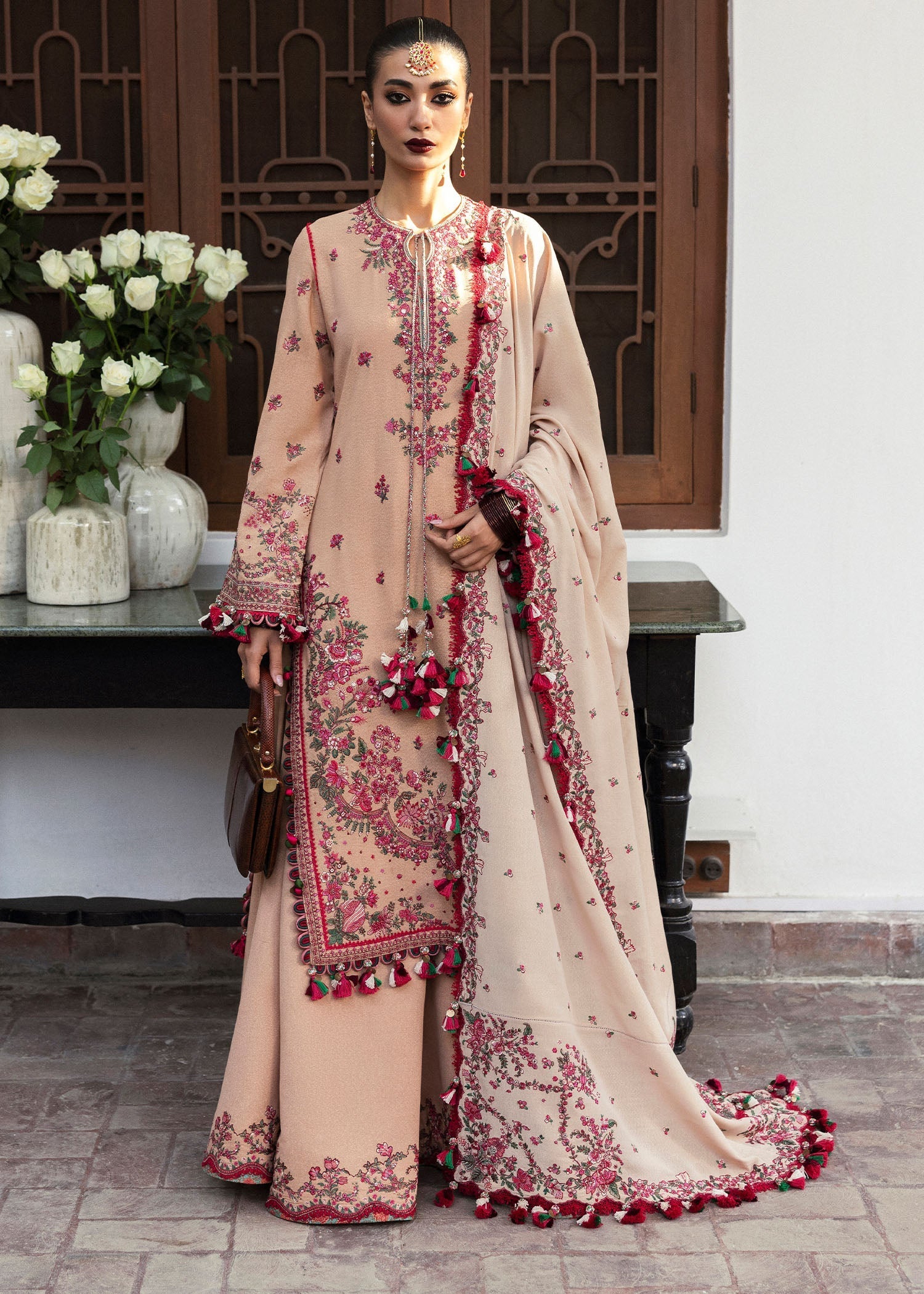 Hussain Rehar | Karandi Winter 24 | Lali - Official Hussain Rehar stockist in UK - Sakeena London