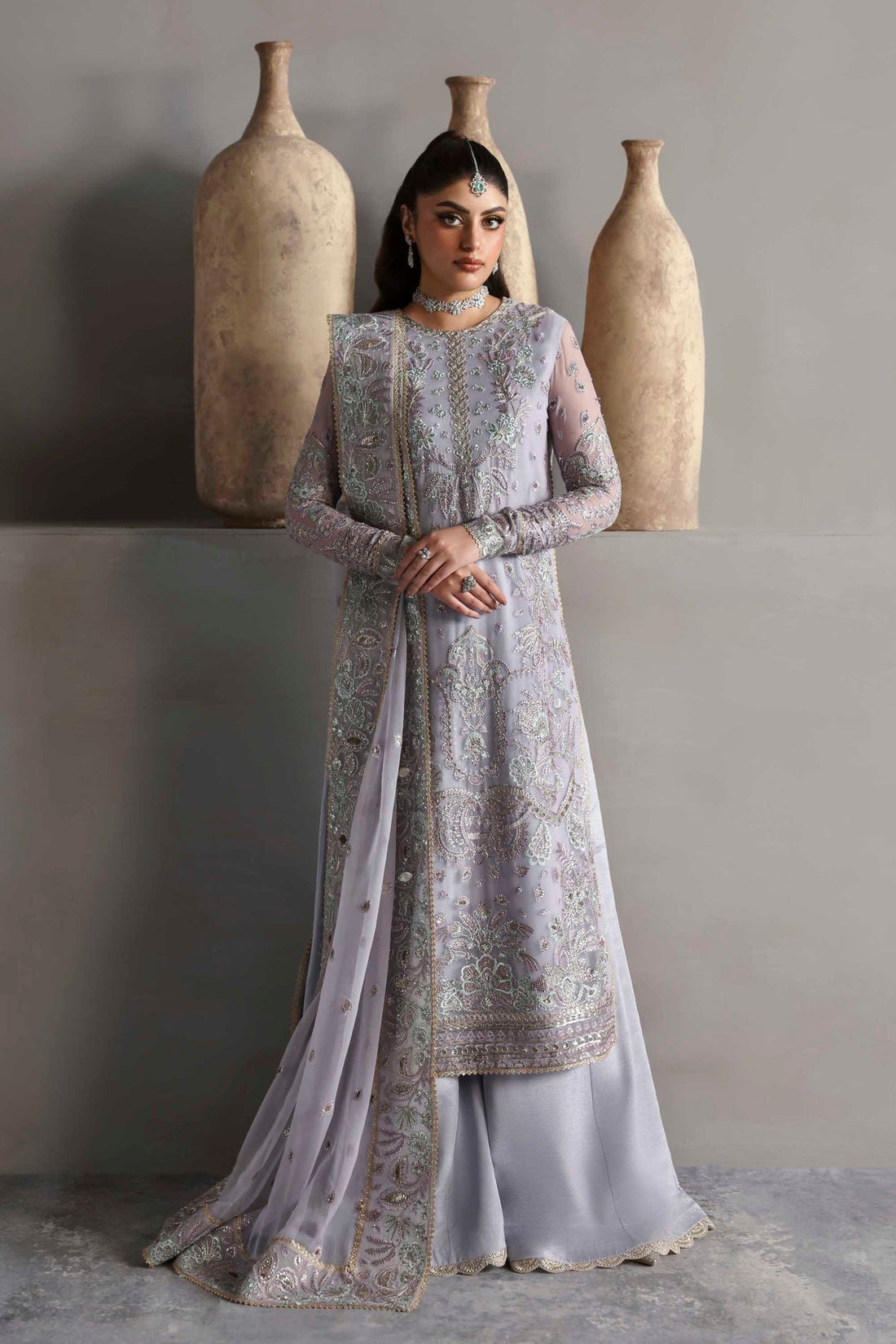 Akbar Aslam | Meeras Luxury Chiffon 25 | Emeraya - Official Akbar Aslam stockist in UK - Sakeena London