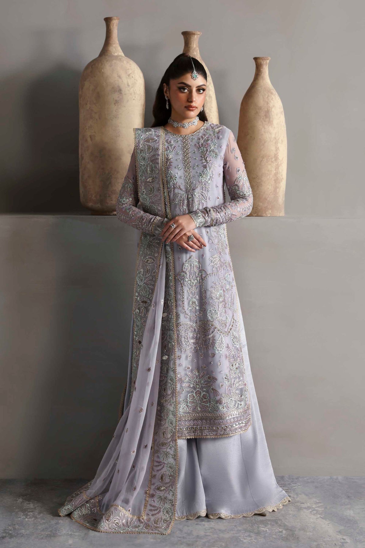 Akbar Aslam | Meeras Luxury Chiffon 25 | Emeraya - Official Akbar Aslam stockist in UK - Sakeena London