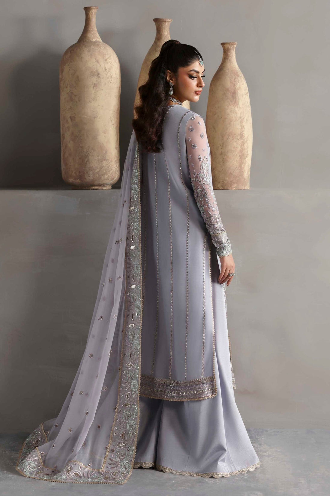 Akbar Aslam | Meeras Luxury Chiffon 25 | Emeraya - Official Akbar Aslam stockist in UK - Sakeena London