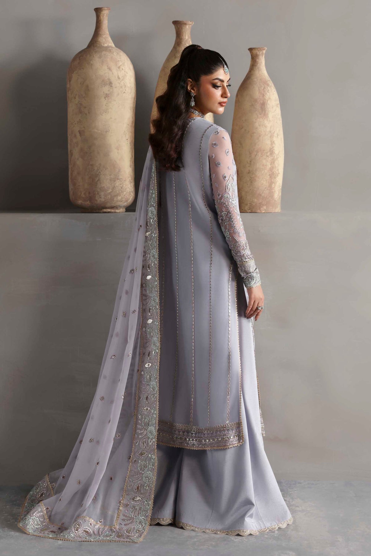 Akbar Aslam | Meeras Luxury Chiffon 25 | Emeraya - Official Akbar Aslam stockist in UK - Sakeena London