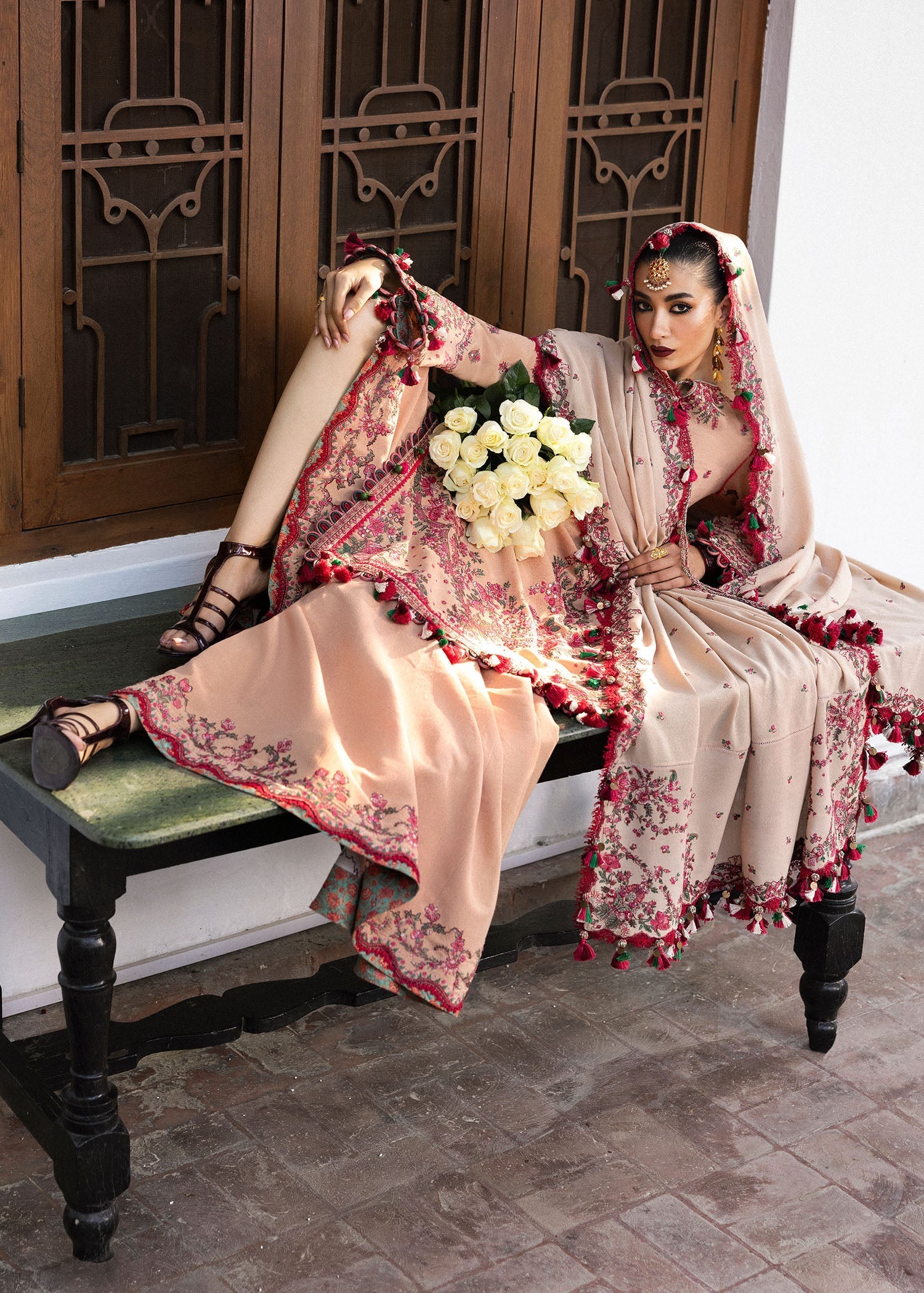 Hussain Rehar | Karandi Winter 24 | Lali - Official Hussain Rehar stockist in UK - Sakeena London