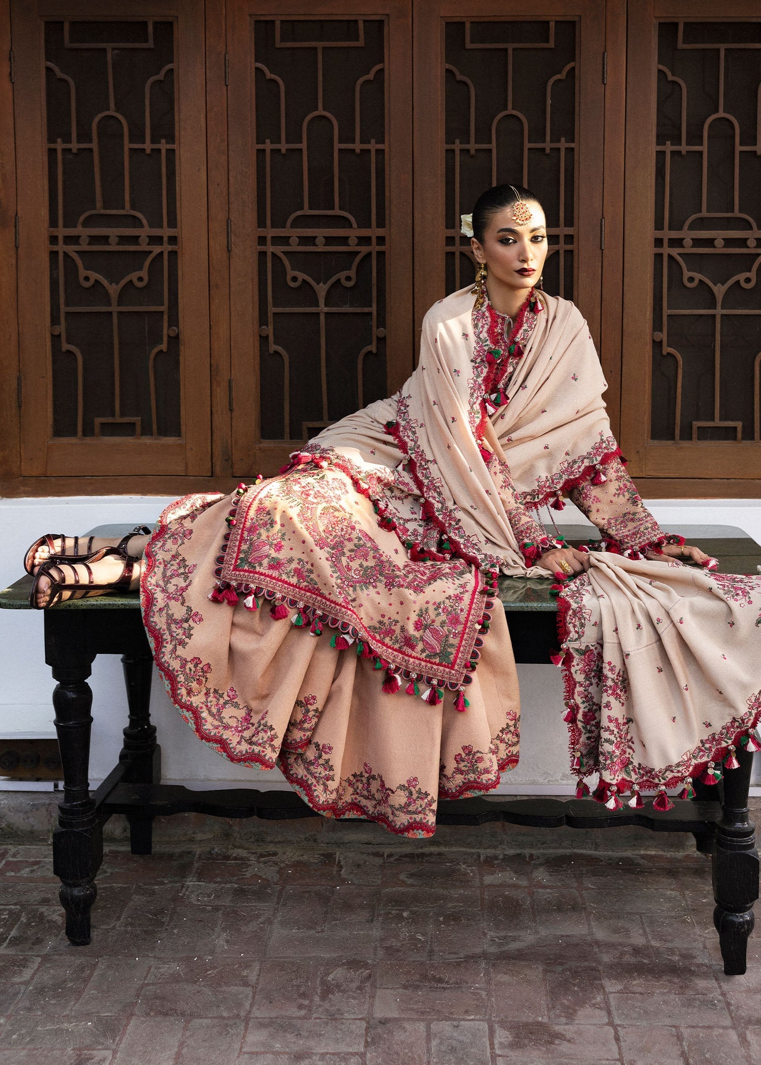 Hussain Rehar | Karandi Winter 24 | Lali - Official Hussain Rehar stockist in UK - Sakeena London