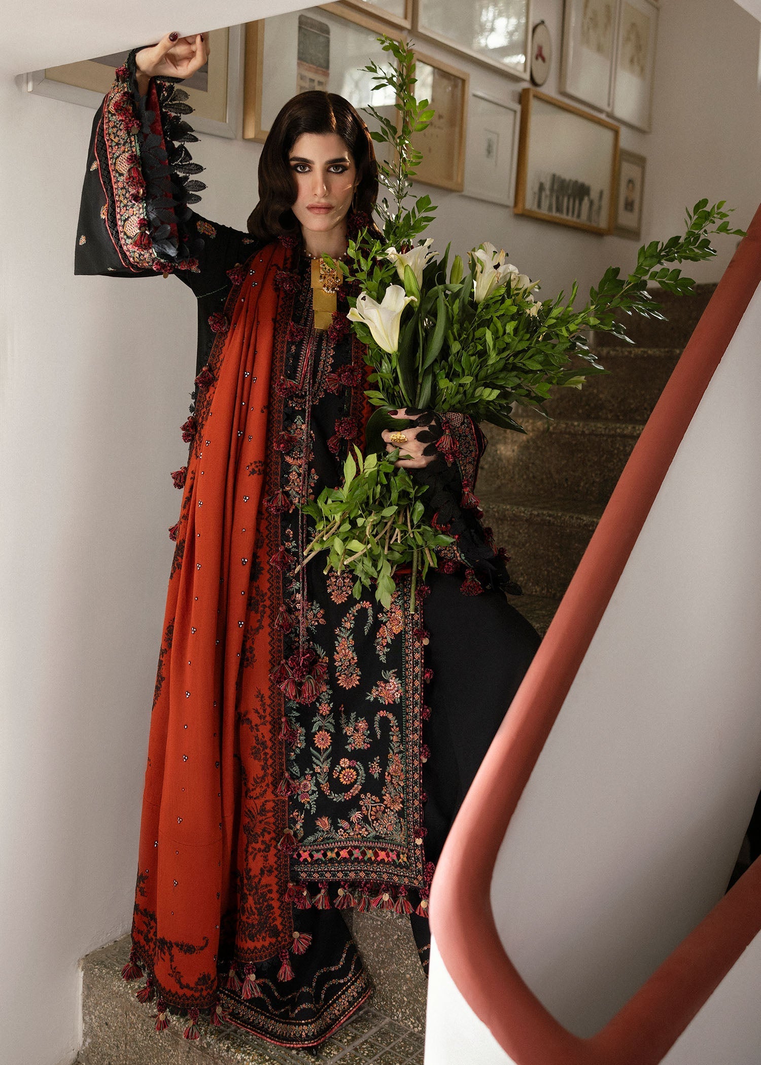 Hussain Rehar | Karandi Winter 24 | Sahe - Official Hussain Rehar stockist in UK - Sakeena London