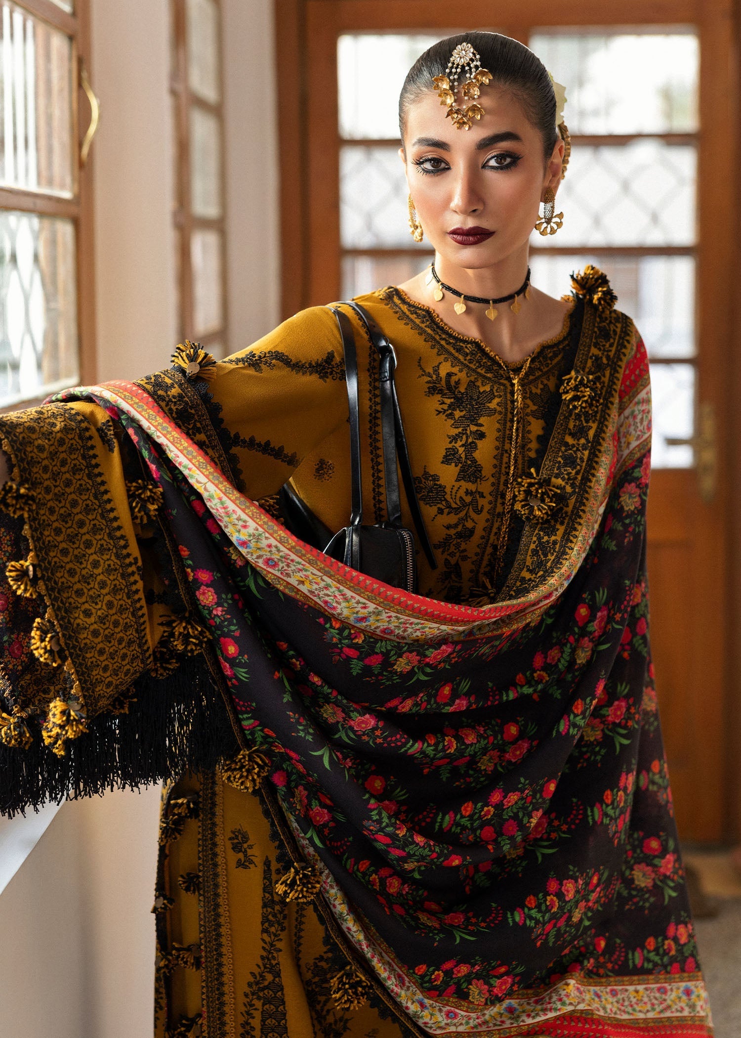 Hussain Rehar | Karandi Winter 24 | Saage - Official Hussain Rehar stockist in UK - Sakeena London
