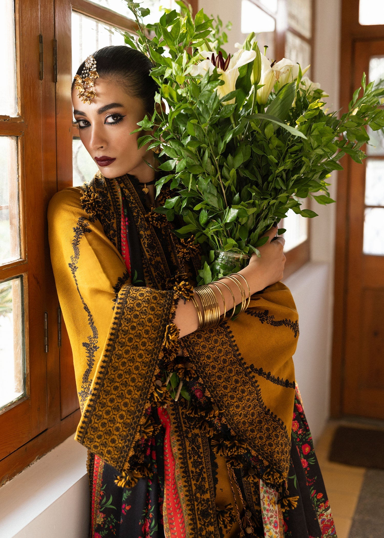 Hussain Rehar | Karandi Winter 24 | Saage - Official Hussain Rehar stockist in UK - Sakeena London