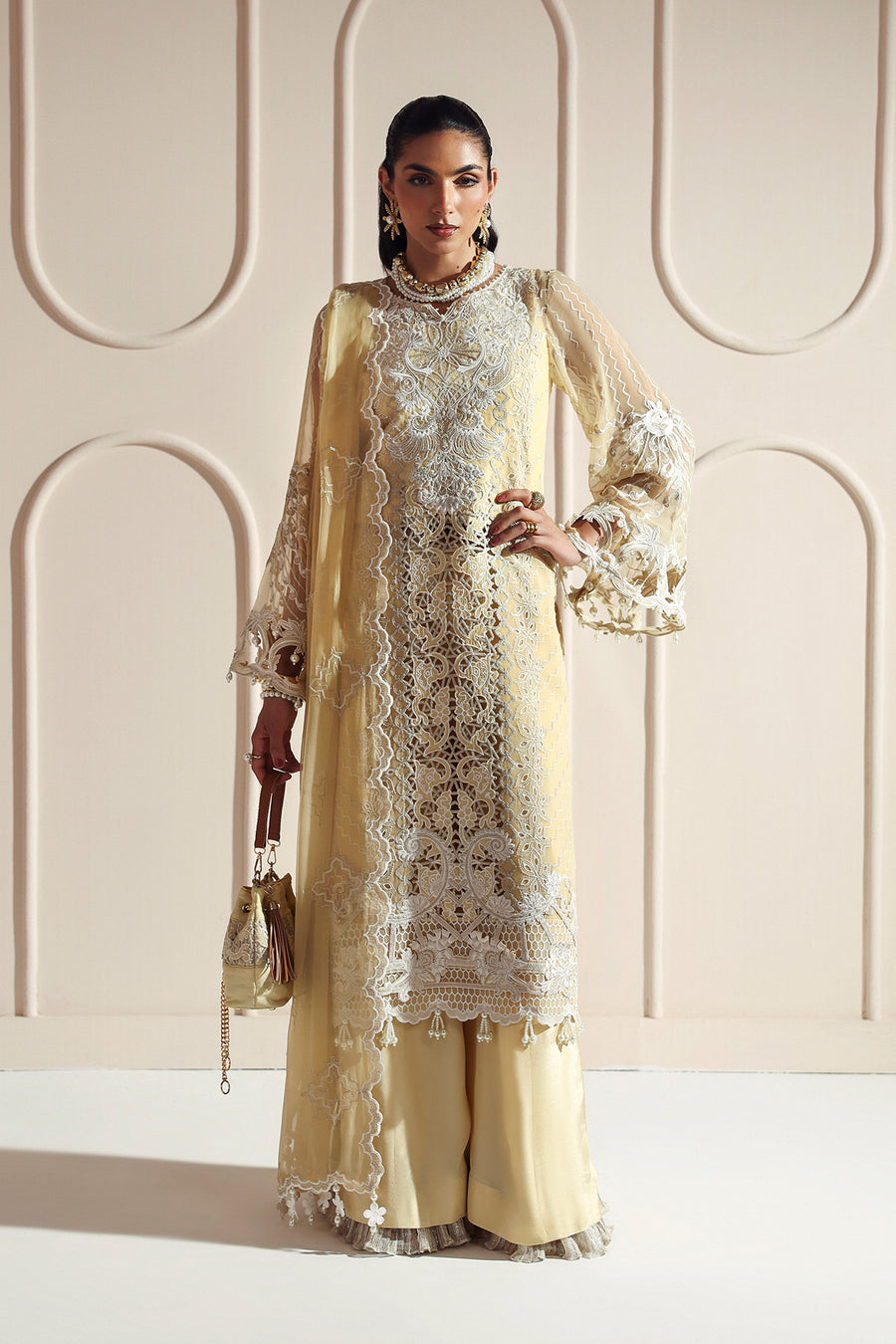 Alizeh | Aymal Luxury Bamber Chiffon | AIRA - Official Alizeh stockist in UK - Sakeena London