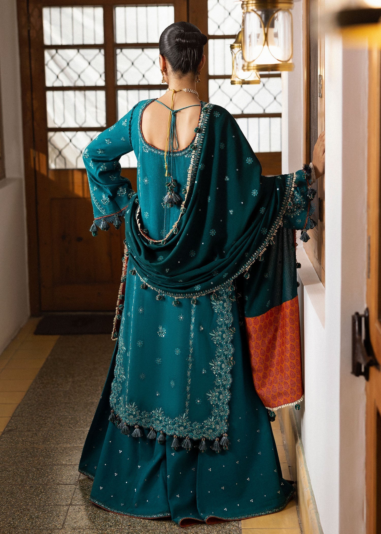 Hussain Rehar | Karandi Winter 24 | Durk - Official Hussain Rehar stockist in UK - Sakeena London