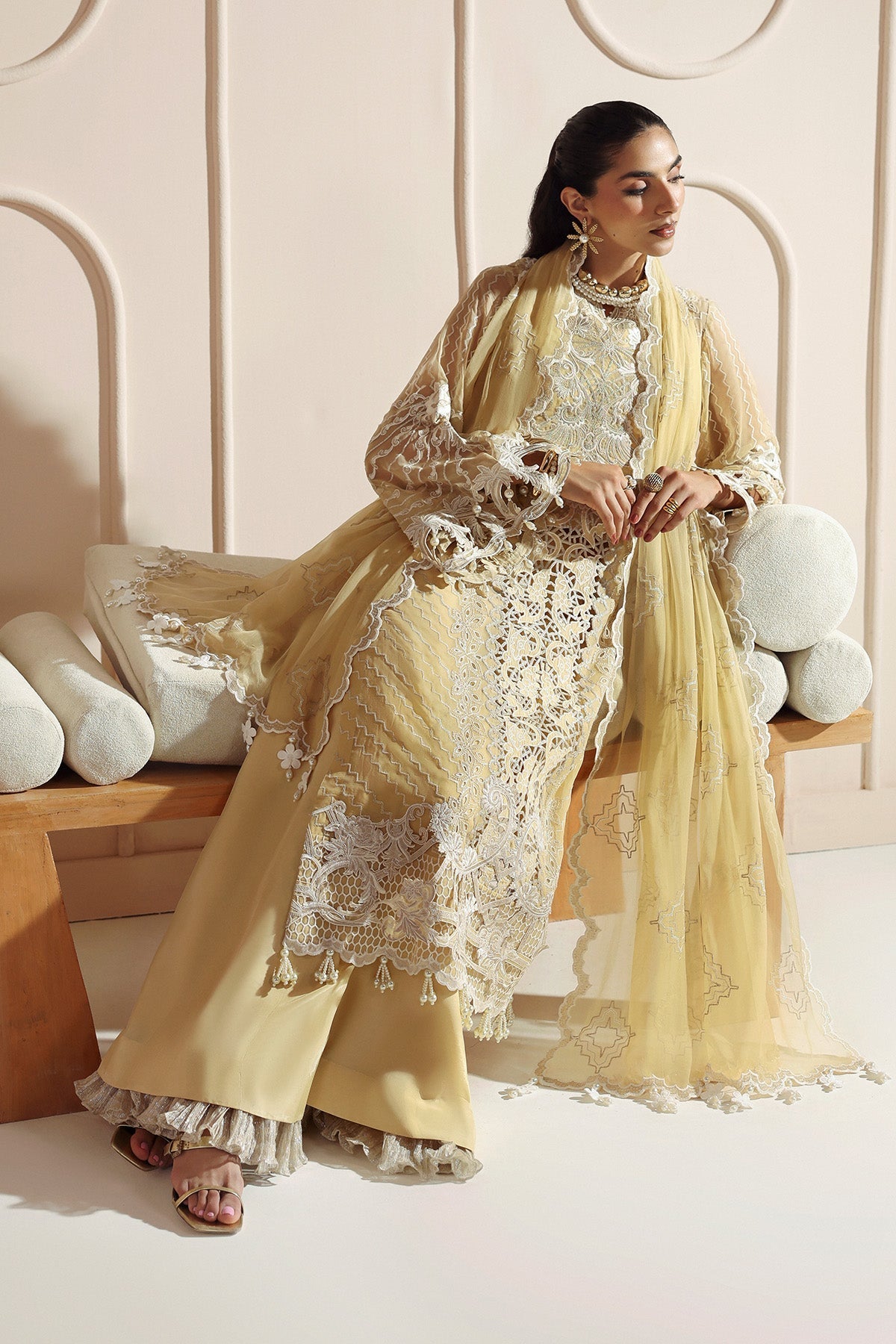 Alizeh | Aymal Luxury Bamber Chiffon | AIRA - Official Alizeh stockist in UK - Sakeena London