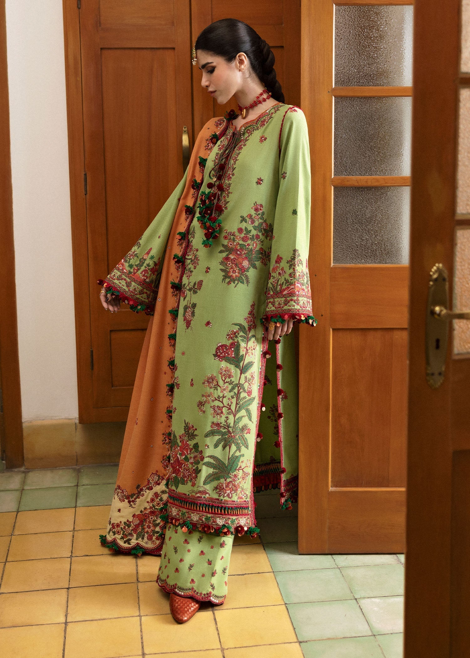 Hussain Rehar | Karandi Winter 24 | Mosy - Official Hussain Rehar stockist in UK - Sakeena London