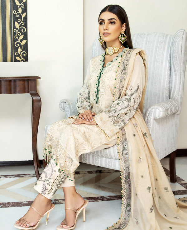 House of Nawab | Lawn Collection 24 | REFIQA - Official House of Nawab stockist in UK - Sakeena London