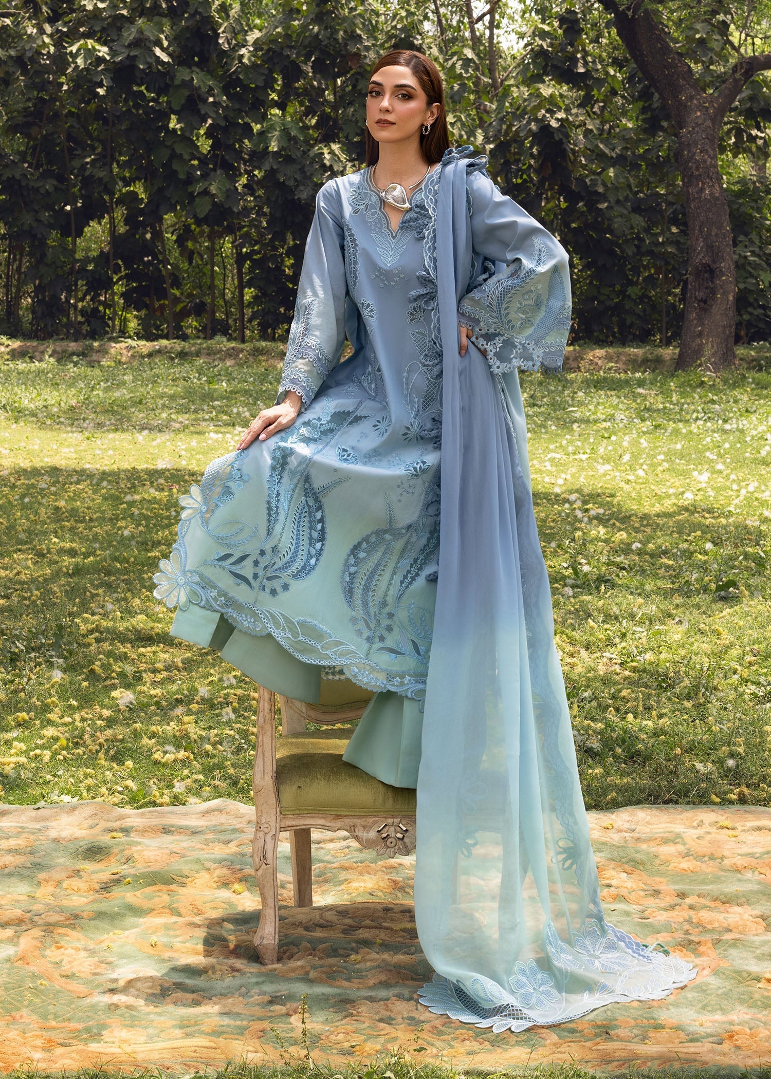 Crimson | Tasawar 25 | ALL THINGS OMBRE - D1 A - Official Crimson stockist in UK - Sakeena London