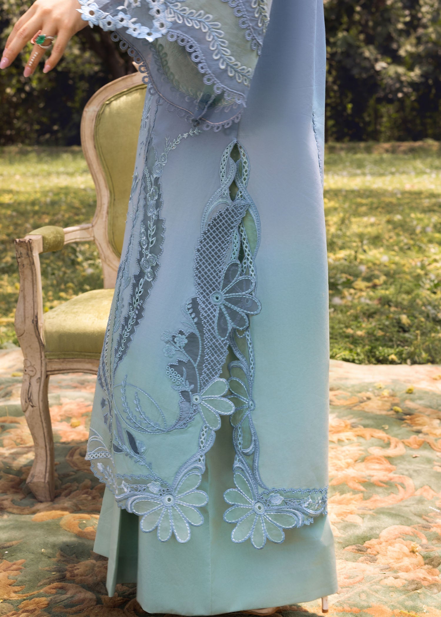 Crimson | Tasawar 25 | ALL THINGS OMBRE - D1 A - Official Crimson stockist in UK - Sakeena London