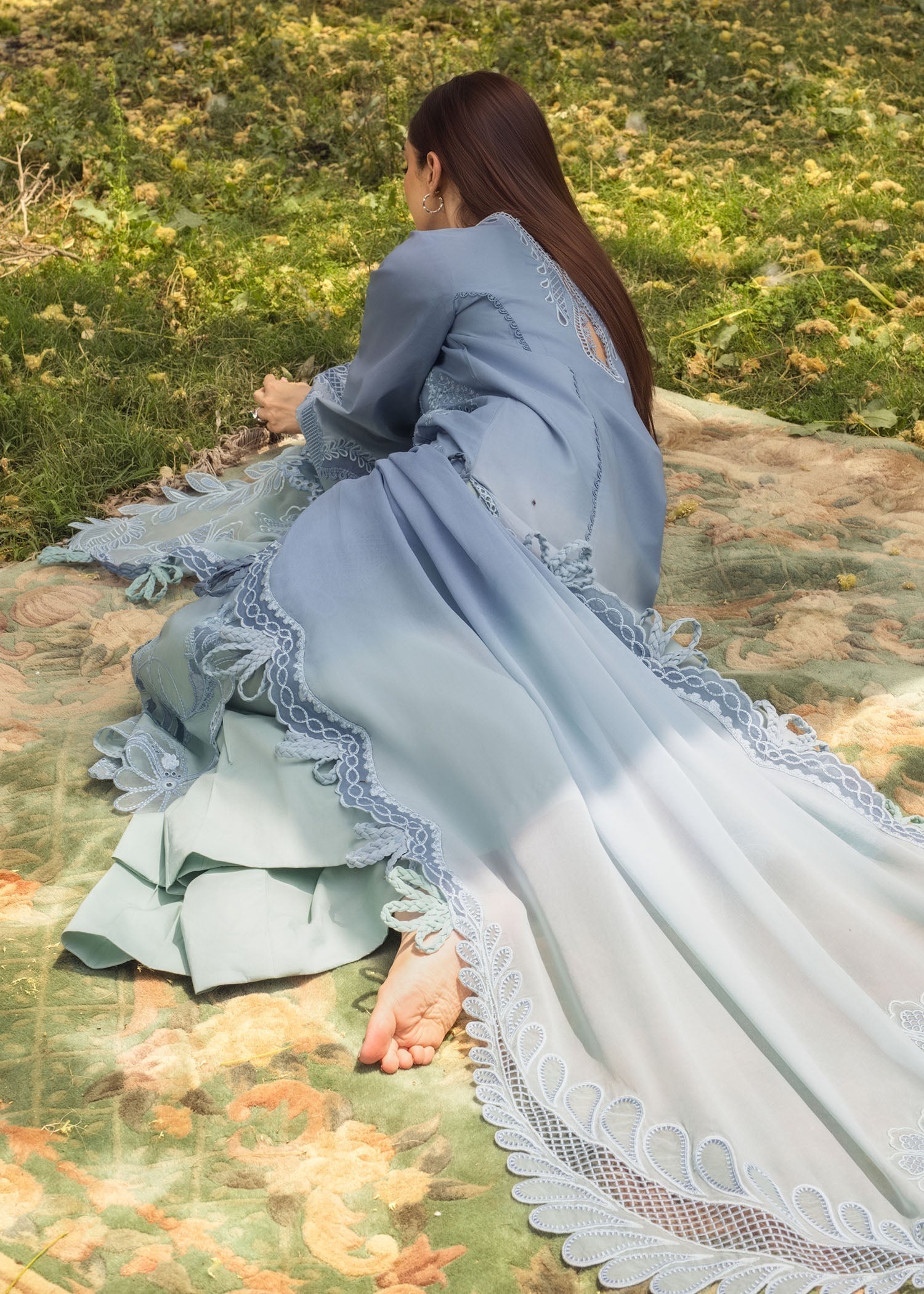 Crimson | Tasawar 25 | ALL THINGS OMBRE - D1 A - Official Crimson stockist in UK - Sakeena London