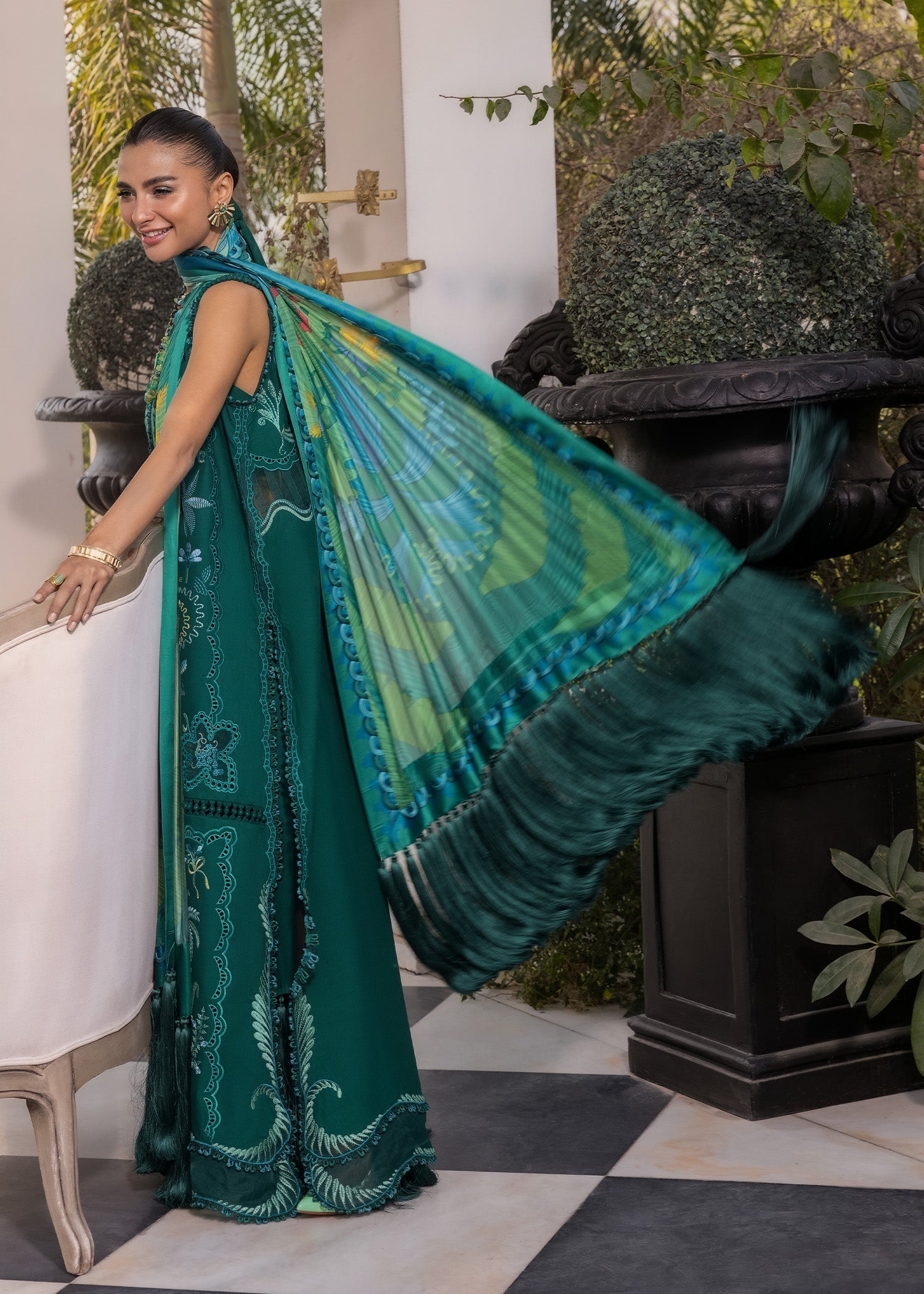 Crimson | flow lawn 26 | BEAUTY IN BLOOM - D3B