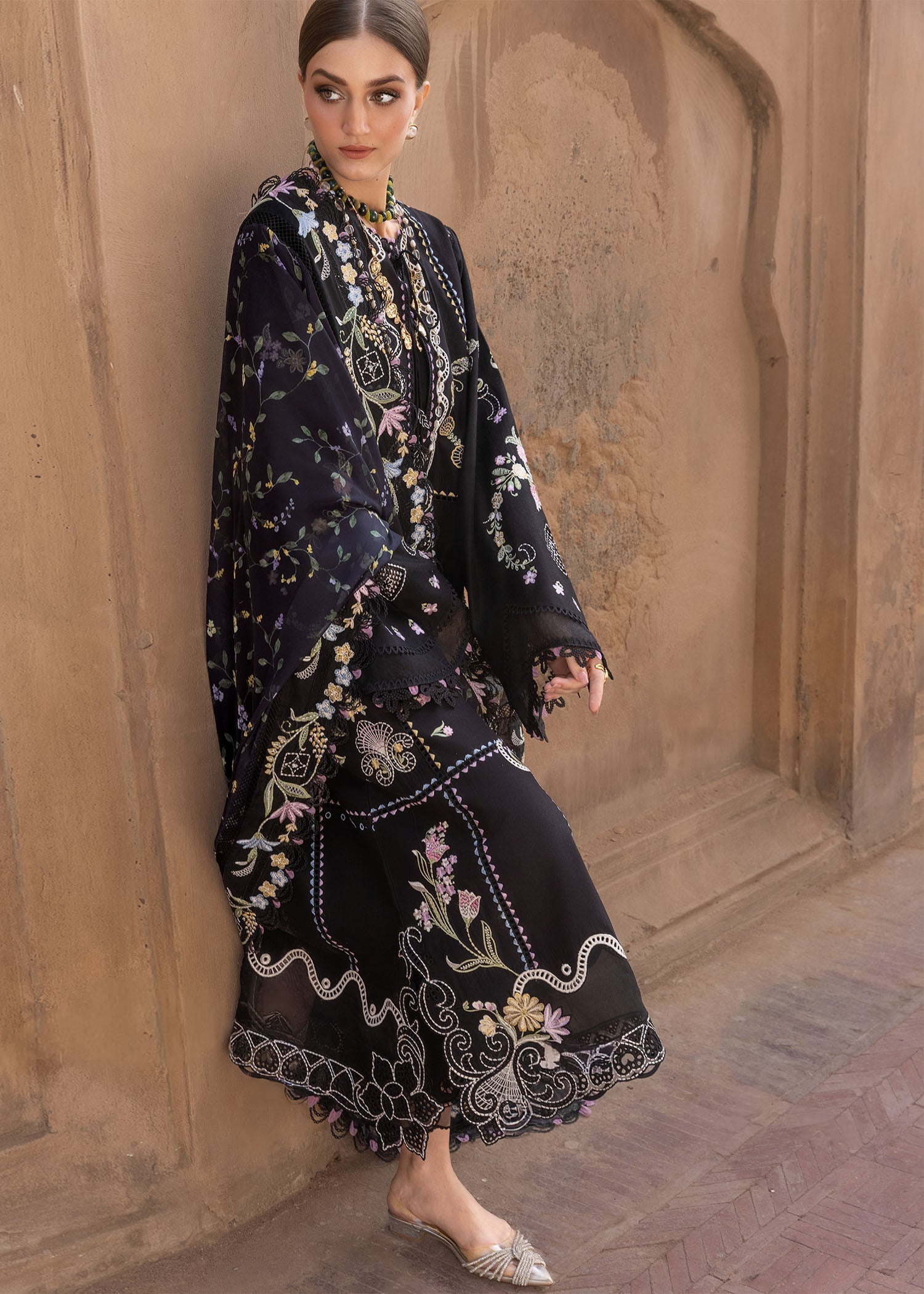 Crimson | flow lawn 26 | FLORAL SERENITY - D1A