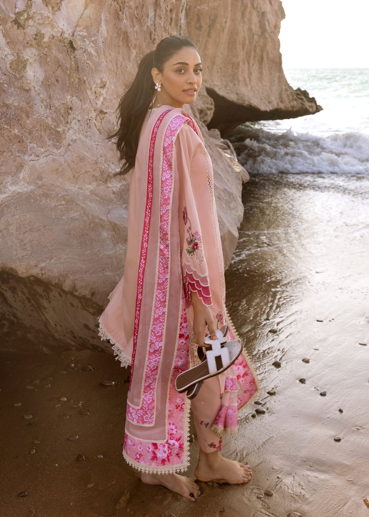 Crimson | Floe by Crimson | Floral Crush - D6 B - Official Crimson stockist in UK - Sakeena London