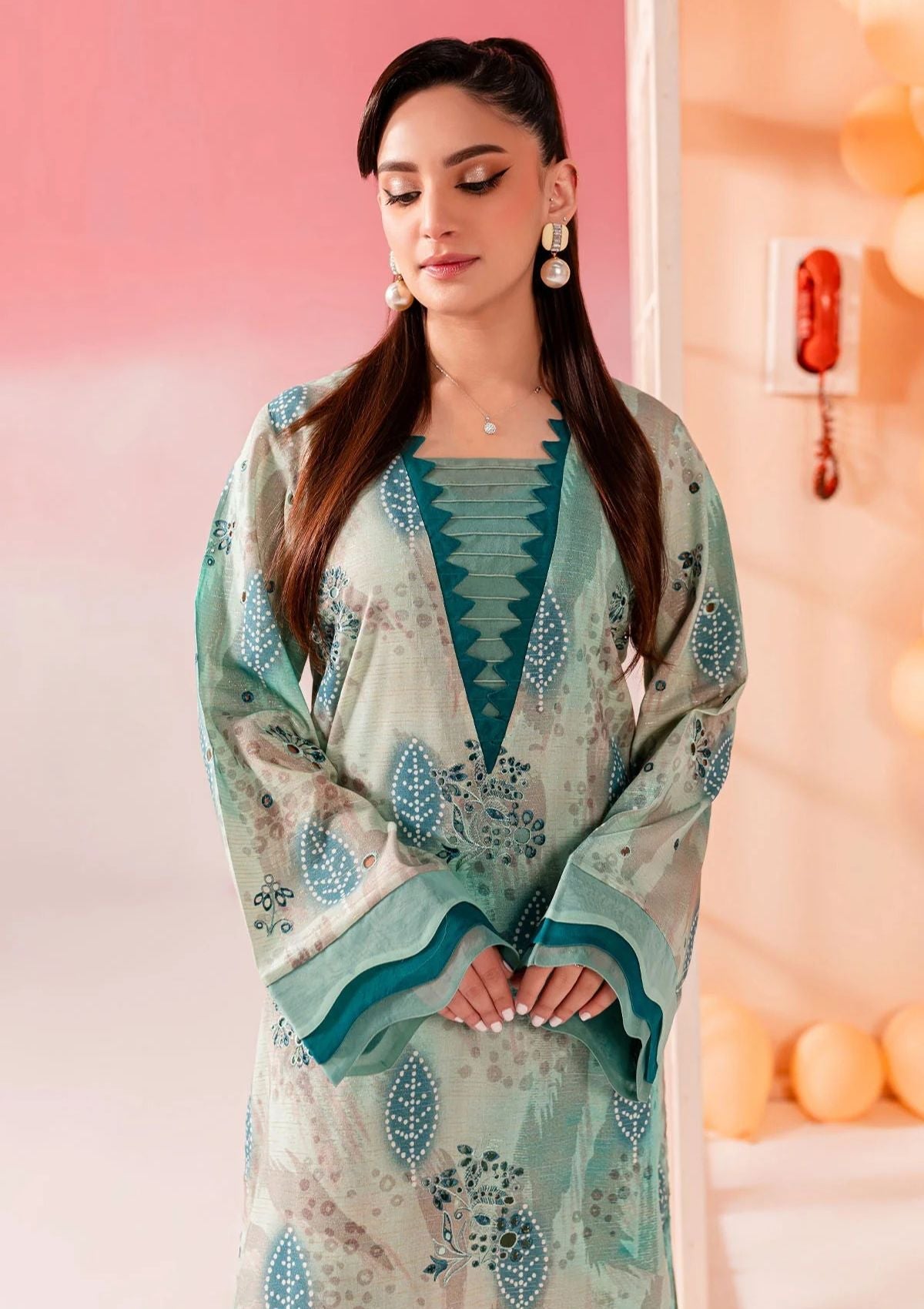 Lawn Collection - Nureh -  Ballerina 24 - NU2#138