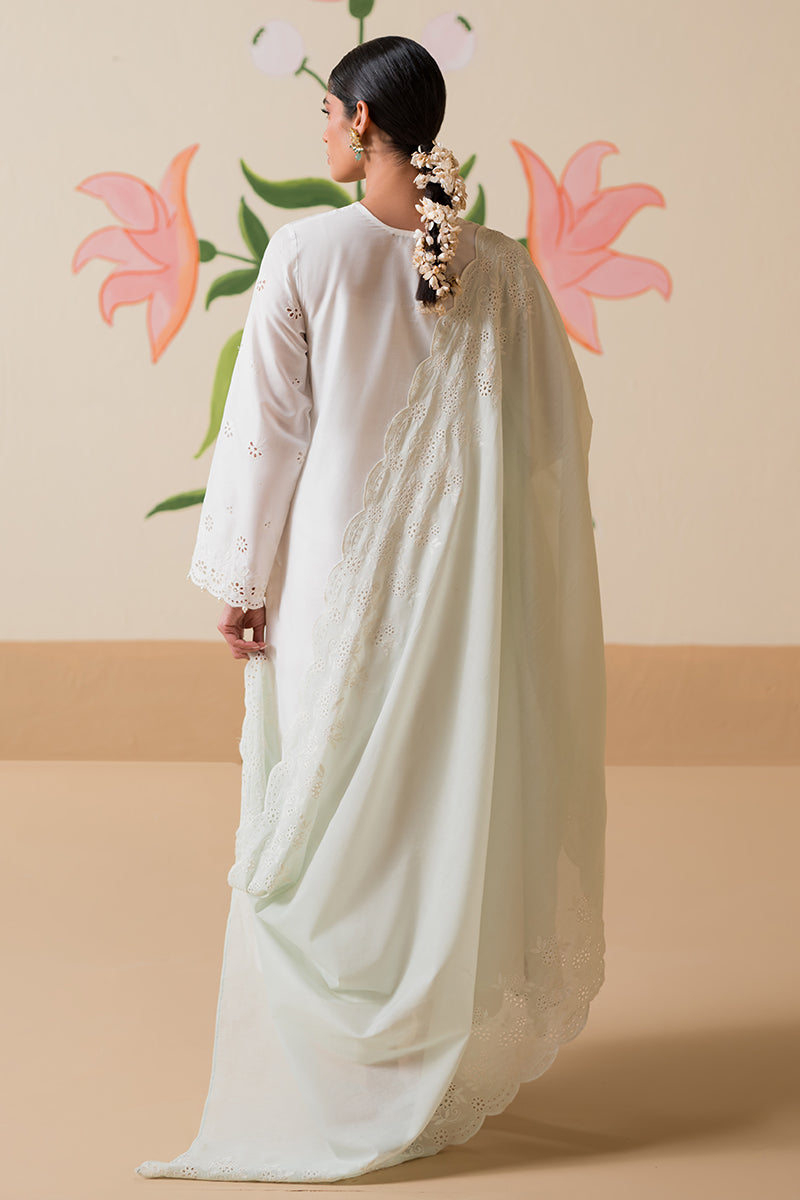 Cross Stitch | Chikankari Lawn Collection | P-06 - Official Cross Stitch stockist in UK - Sakeena London
