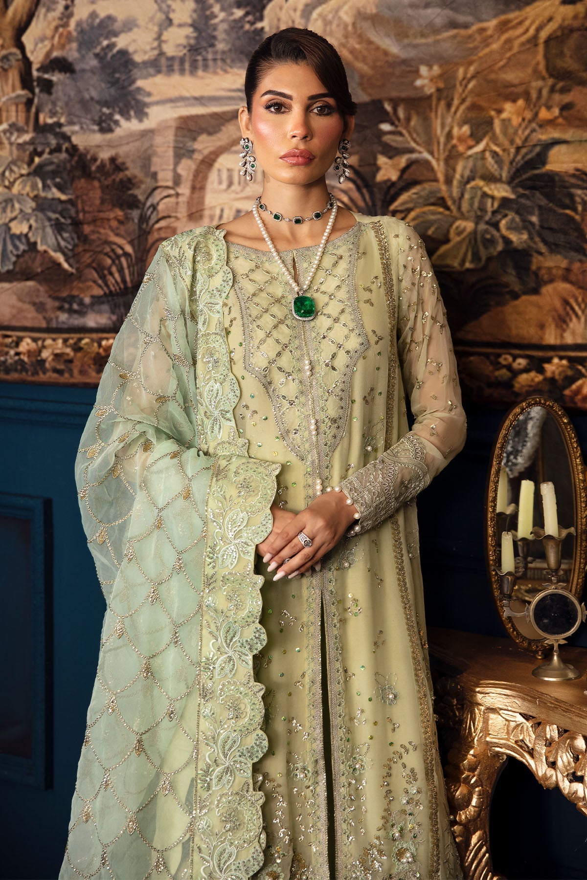 Nureh | Elanora Formal 24 | NEL-50-Meadow - Official Nureh stockist in UK - Sakeena London