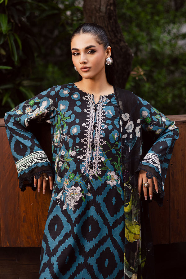 Nureh | Signature Printed Linen | SP-165 - Official Nureh stockist in UK - Sakeena London