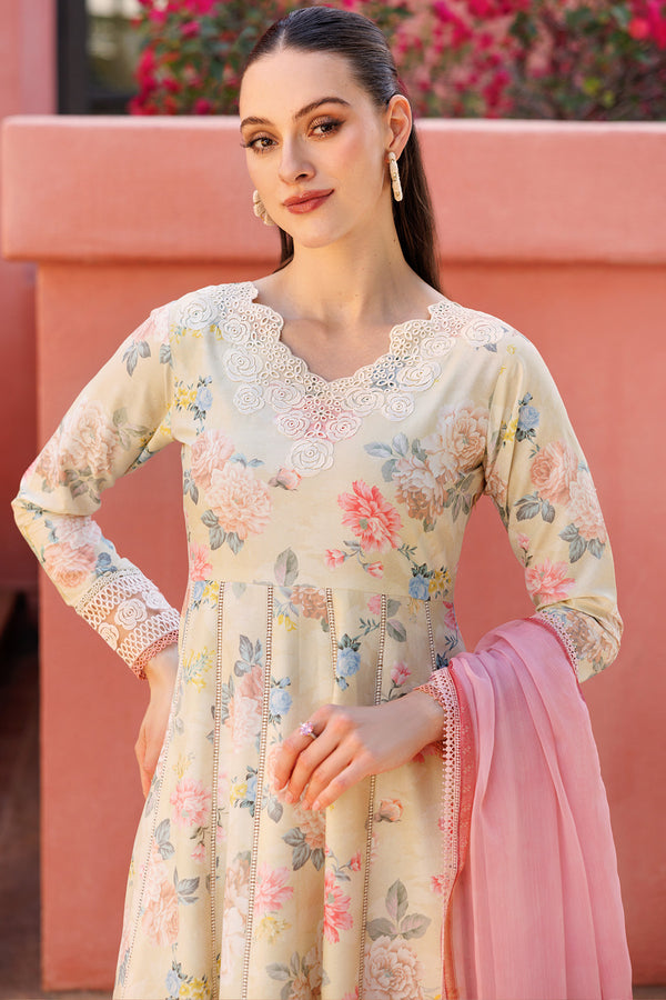 Farasha | Printed Essentials | Meadow Blush - Official Farasha stockist in UK - Sakeena London