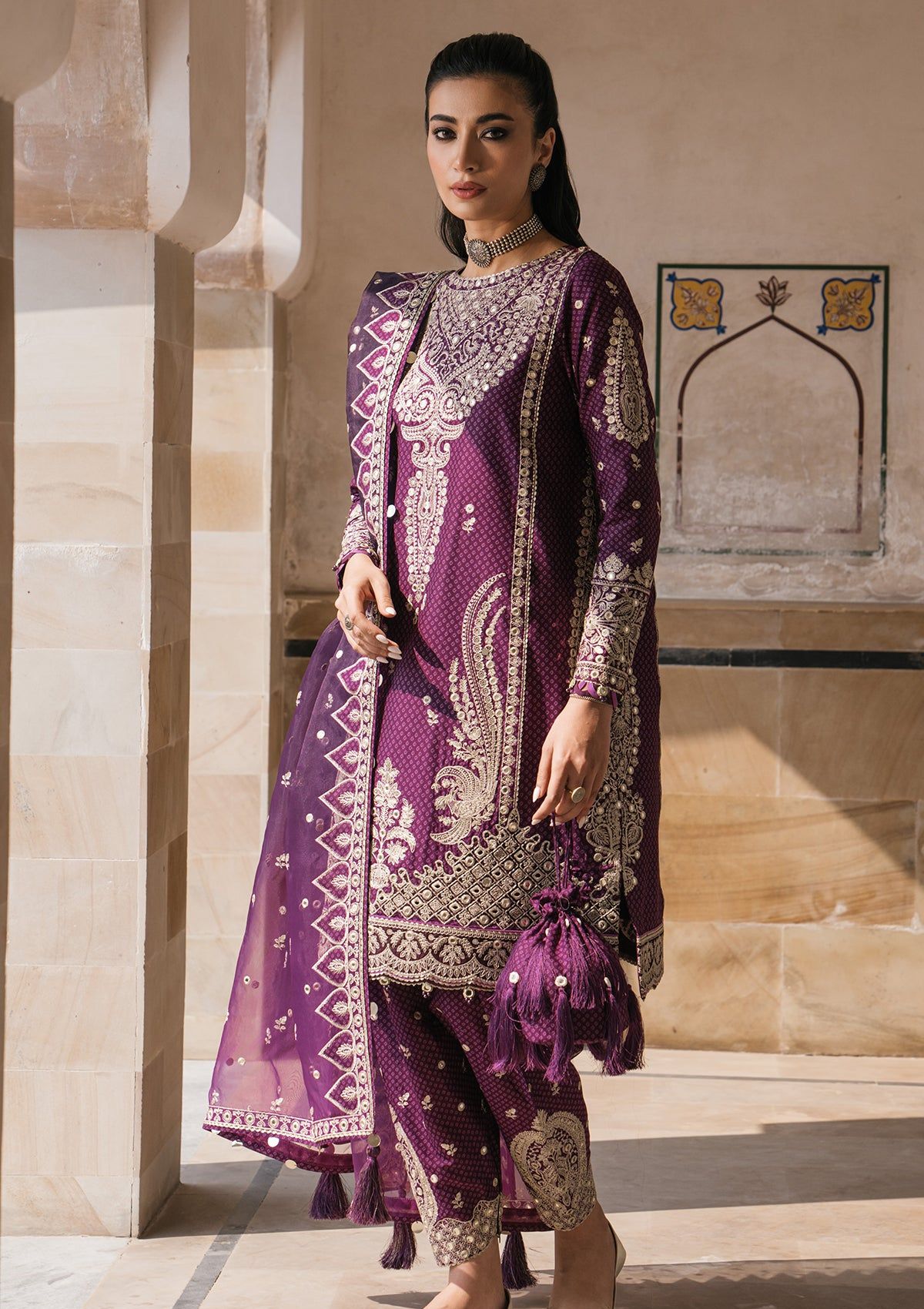 Lawn Collection - Jazmin - Shahkaar - SLL24#06