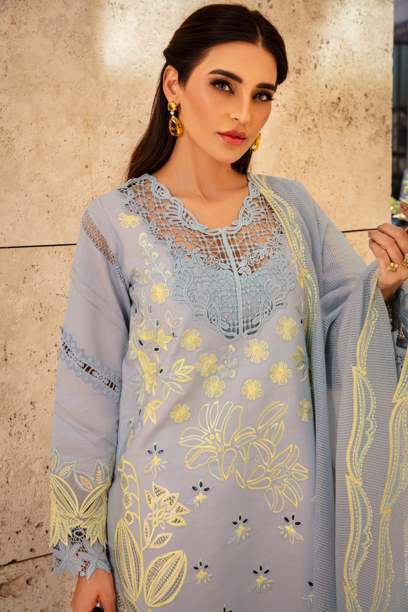 Rangrasiya | Premium Summer Lawn 25 | Elnaz - Official Rangrasiya stockist in UK - Sakeena London