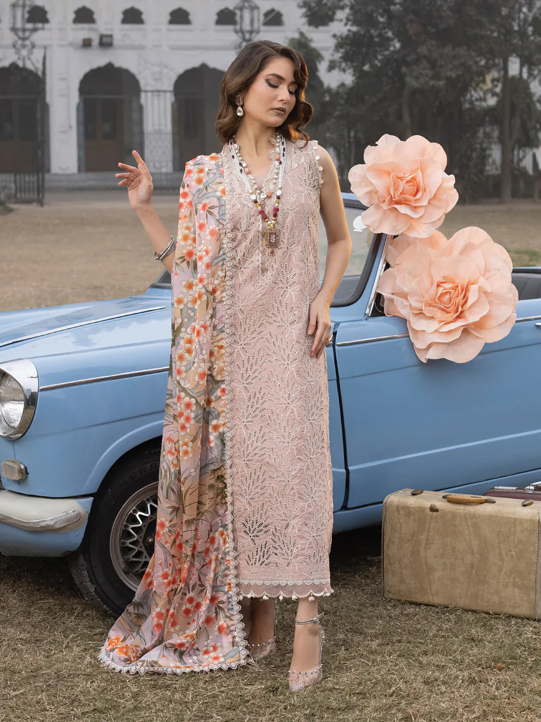 Faiza Faisal | Maya Luxury Lawn | Amirah - Official Faiza Faisal stockist in UK - Sakeena London