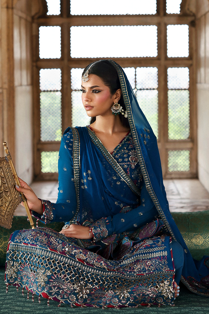 Emaan Adeel | Romansiyyah Luxury Formals | ZARQ - Official Emaan Adeel stockist in UK - Sakeena London