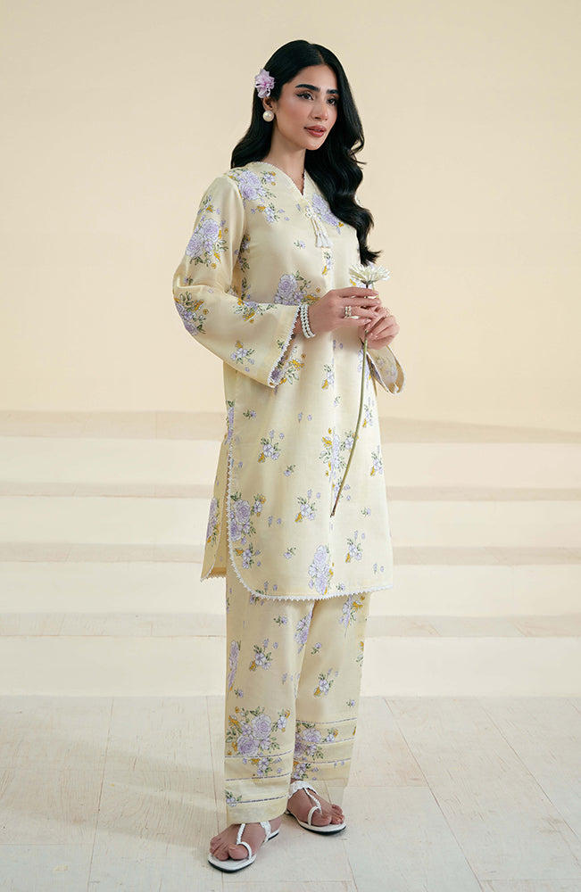 Seran | Daffodils Lawn 24 | Albie - Official Seran stockist in UK - Sakeena London