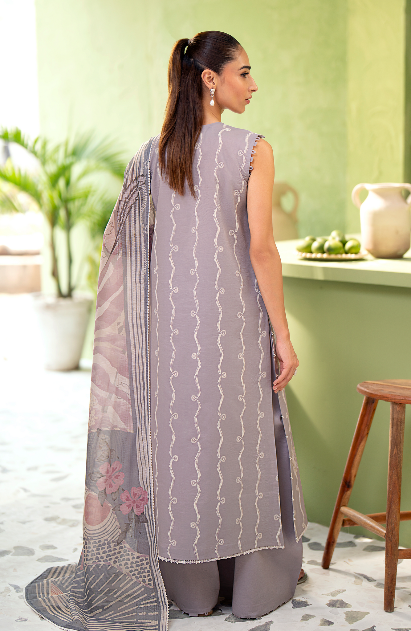 Seran | Artisan Lawn 25 | GRIS - Official Seran stockist in UK - Sakeena London