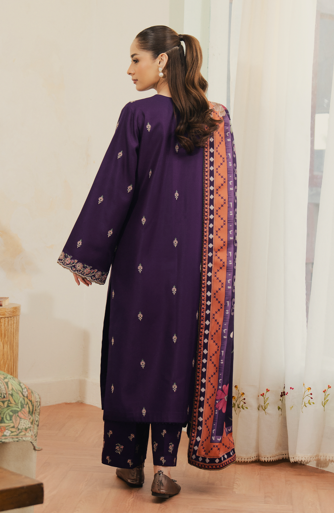 Seran | Winter Embroidered 25 | Aurese - Official Seran stockist in UK - Sakeena London