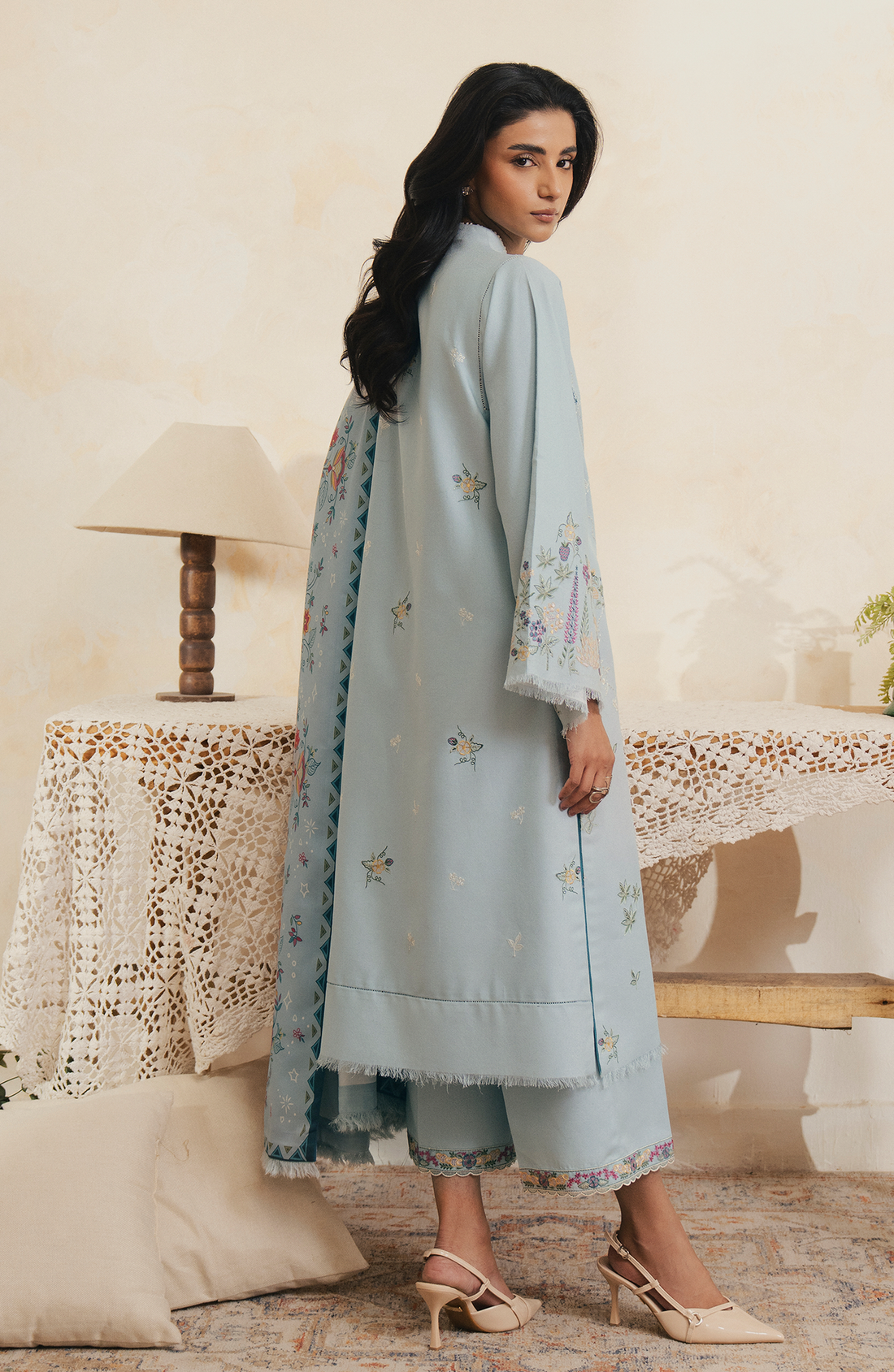 Seran | Winter Embroidered 25 | Alviera - Official Seran stockist in UK - Sakeena London