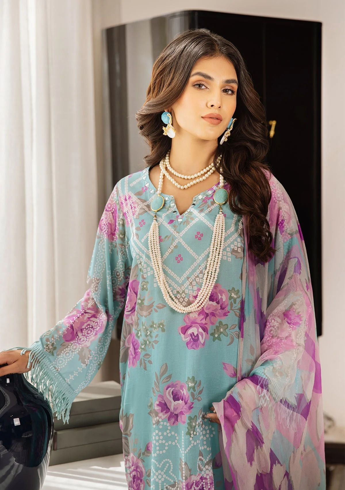 Lawn Collection - Nureh - Signature Prints - SP#43