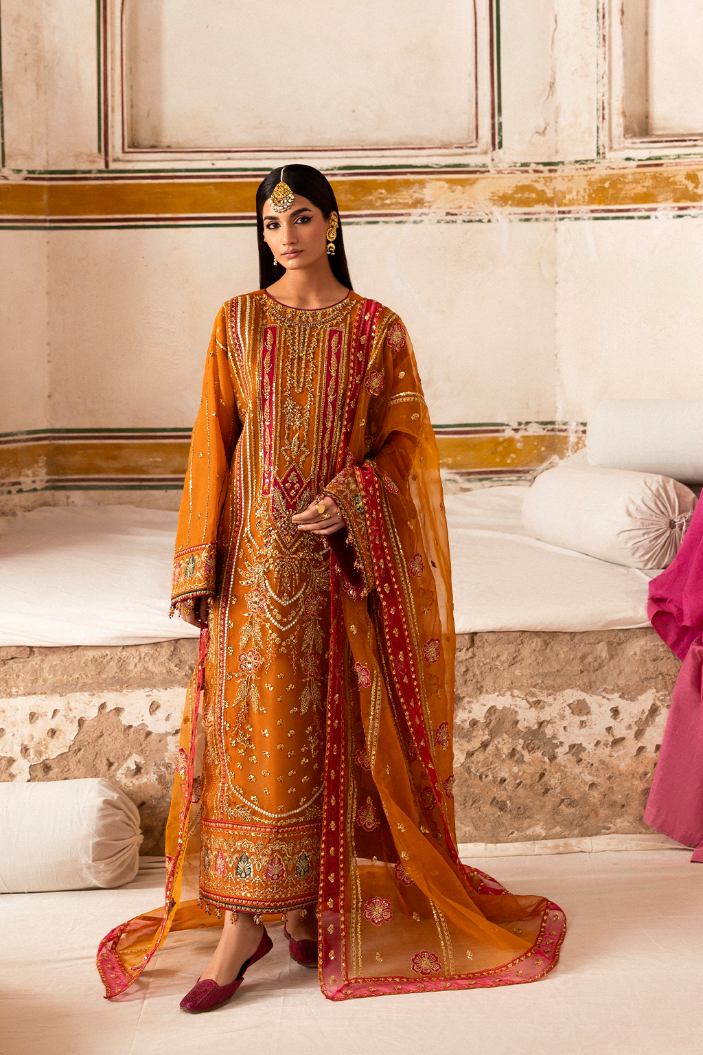 Emaan Adeel I The Empress Wedding Formals I SOLMIRA - Official Emaan AdeelEMPLOYEES stockist in UK - Sakeena London