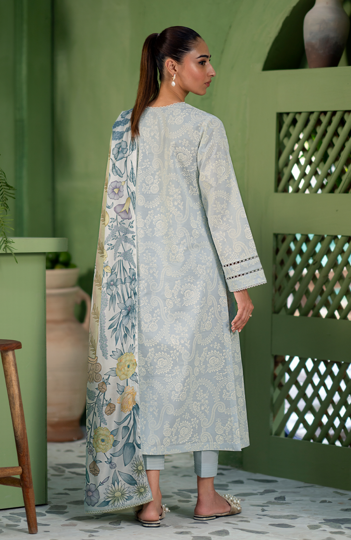 Seran | Artisan Lawn 25 | GLACE - Official Seran stockist in UK - Sakeena London