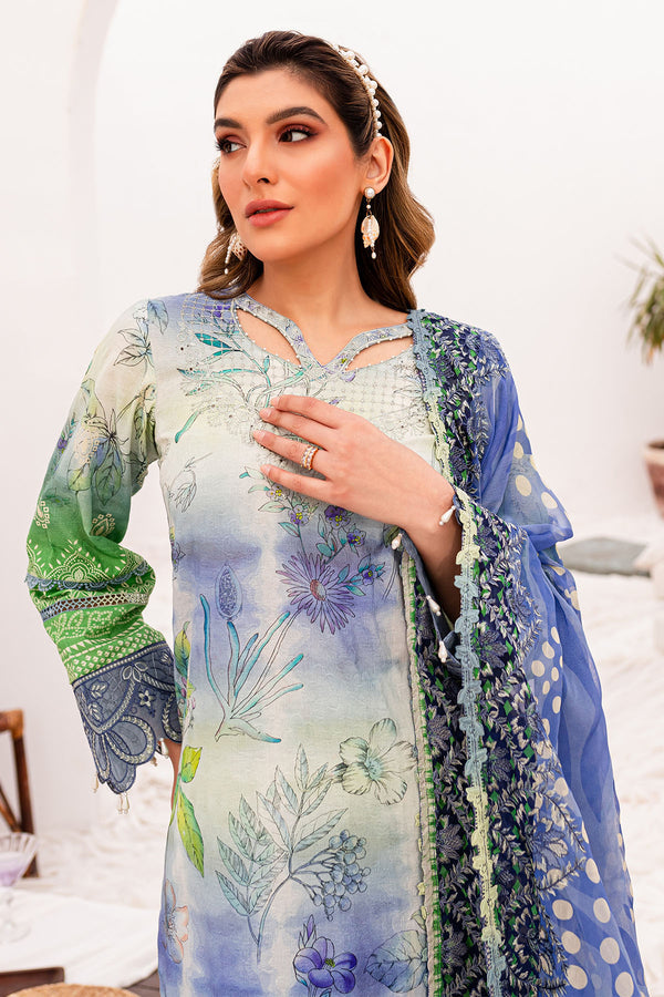 Nureh | Gardenia Lawn 24 | NSG-147 - Official Nureh stockist in UK - Sakeena London