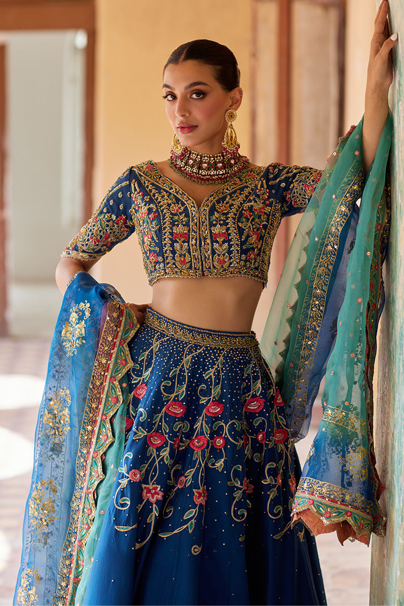 Mina Hassan | Formal Dholki Collection | Abeer - Official Mina Hassan stockist in UK - Sakeena London