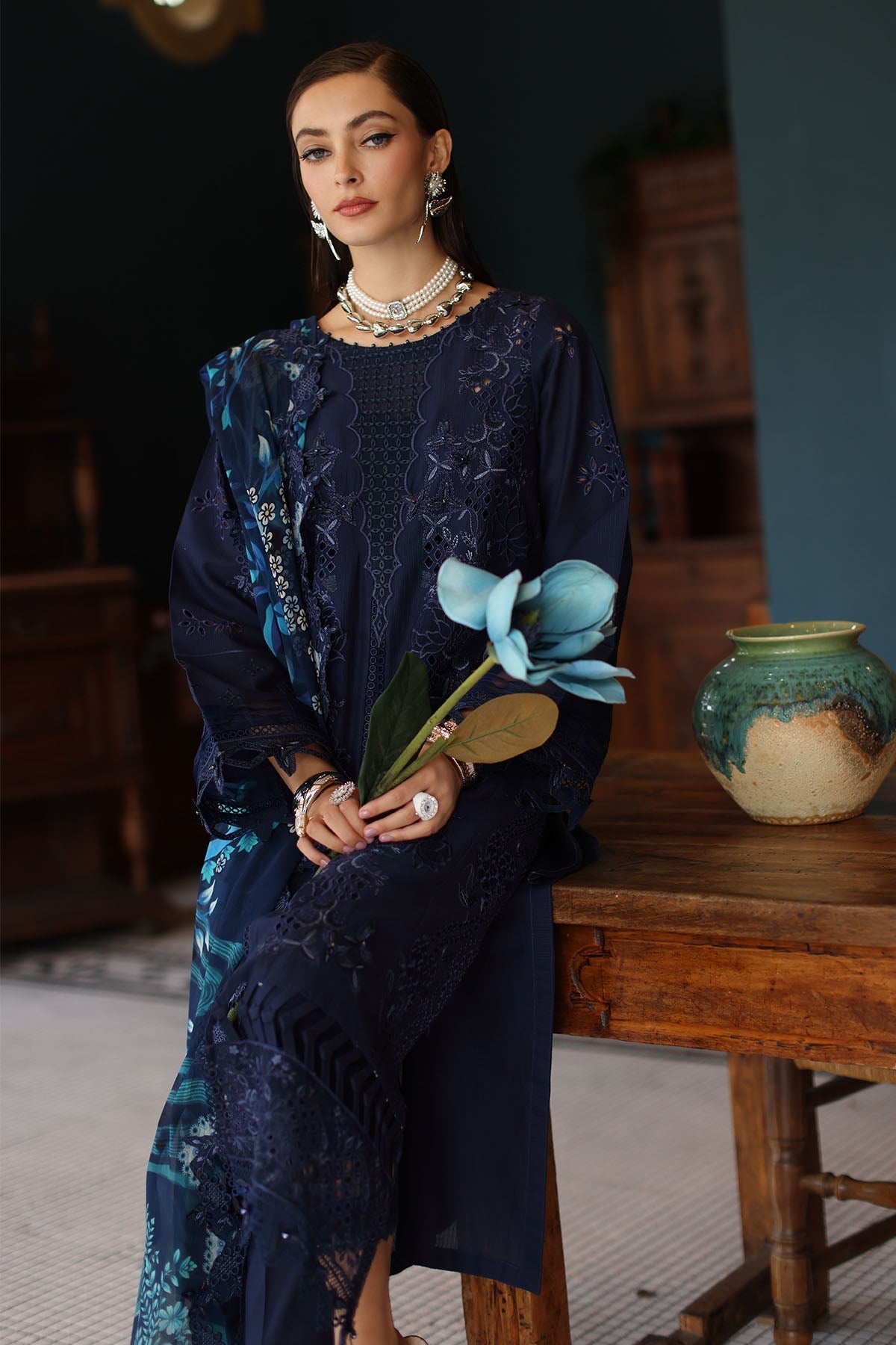 Nureh | Maya Lawn | NS-158 - Official Nureh stockist in UK - Sakeena London