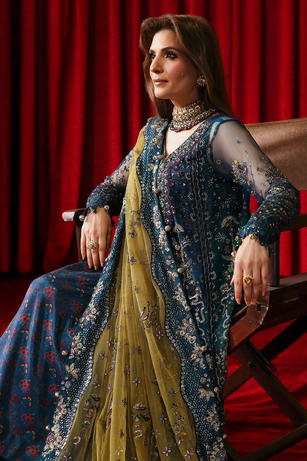 Nureh | Jhoomro Formals | NL-84 Resham - Official Nureh stockist in UK - Sakeena London