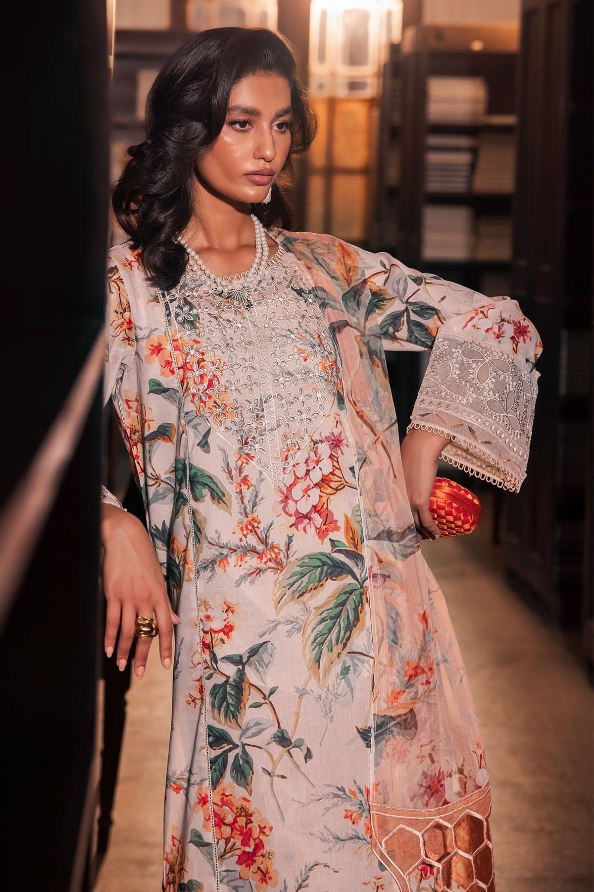 Nureh | Glam Girl Lawn | GL-13 - Official Nureh stockist in UK - Sakeena London