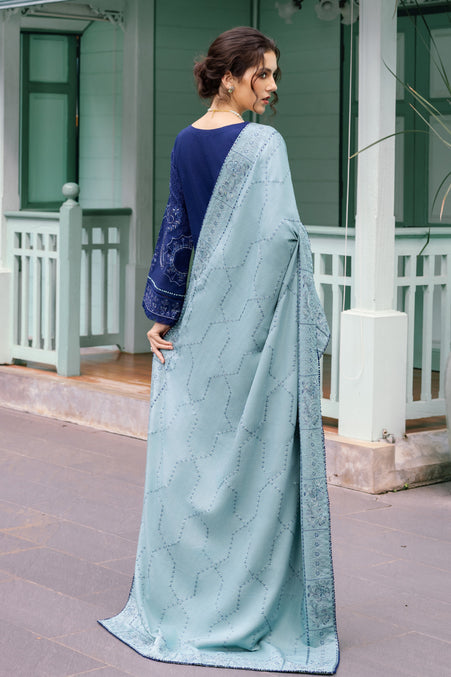 Naqshi | Nuri Khaddar Velvet Marina | Nourhan - Official Naqshi stockist in UK - Sakeena London