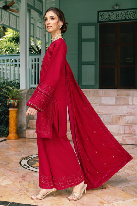Naqshi | Nuri Khaddar Velvet Marina | Nadira - Official Naqshi stockist in UK - Sakeena London
