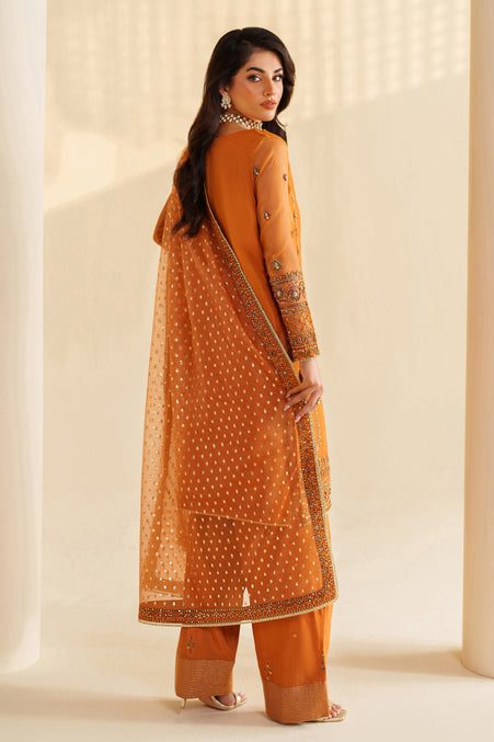 Naqshi | Feemora Organza Raw Silk | Yameen - Official Naqshi stockist in UK - Sakeena London