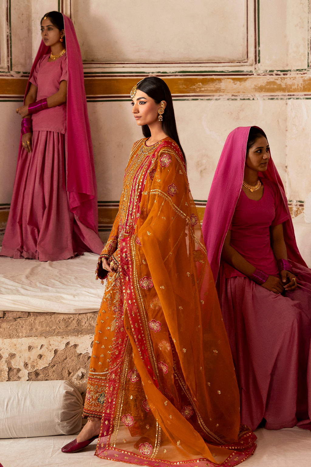 Emaan Adeel I The Empress Wedding Formals I SOLMIRA - Official Emaan AdeelEMPLOYEES stockist in UK - Sakeena London