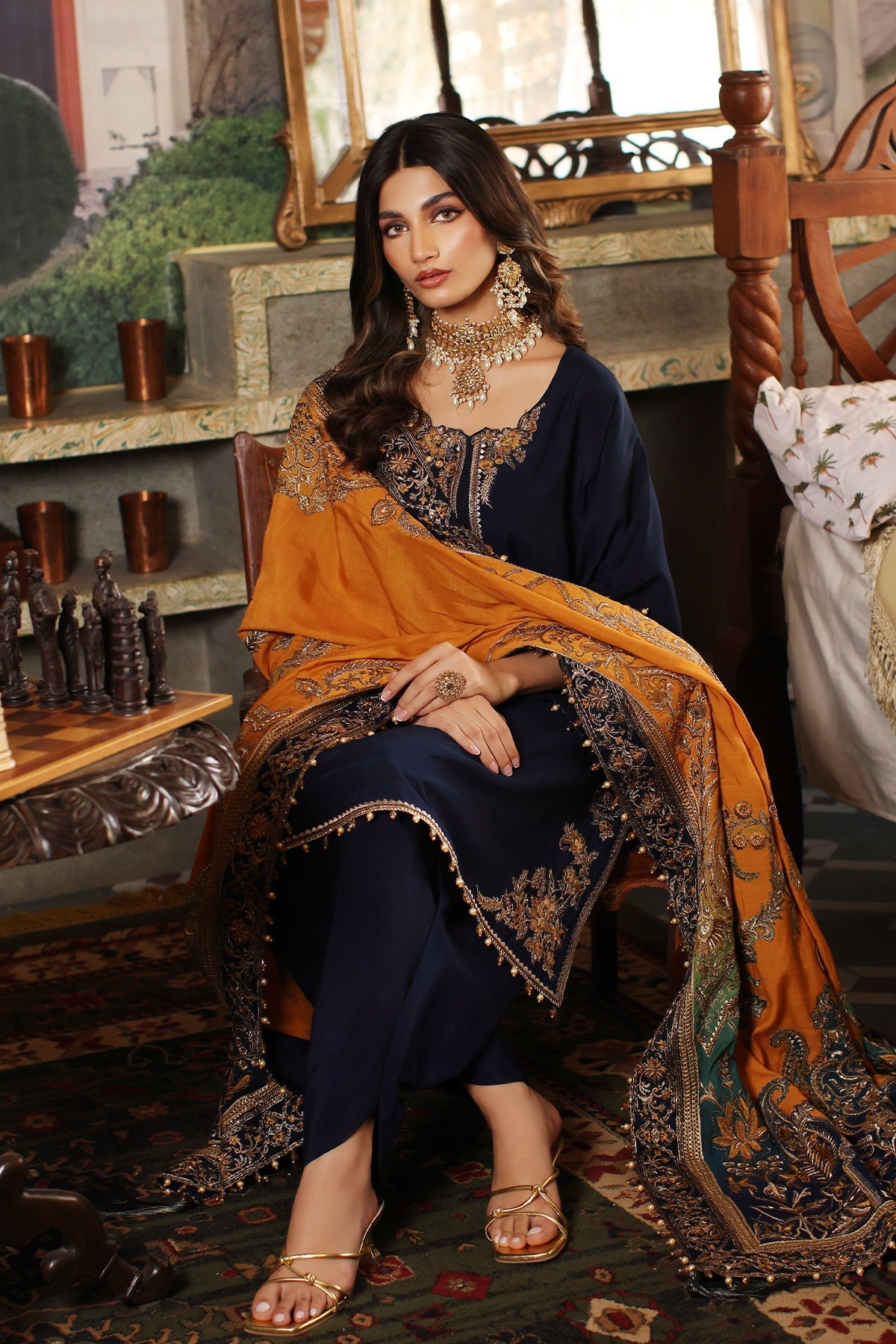 Mina Kashif | Luxury Pret | MKF23-17 - Official Mina Kashif stockist in UK - Sakeena London