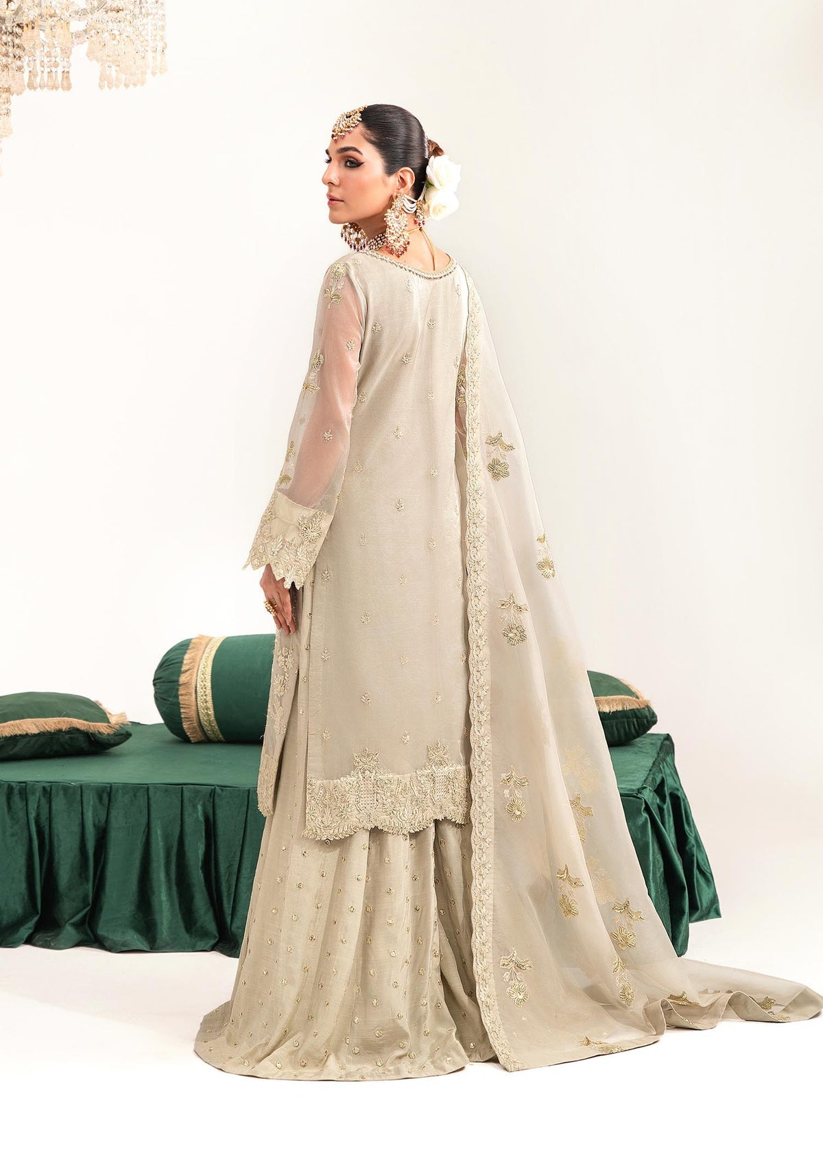 Dastoor | Sajni Luxury Eid Collection 24 | Nahal - Official Dastoor stockist in UK - Sakeena London