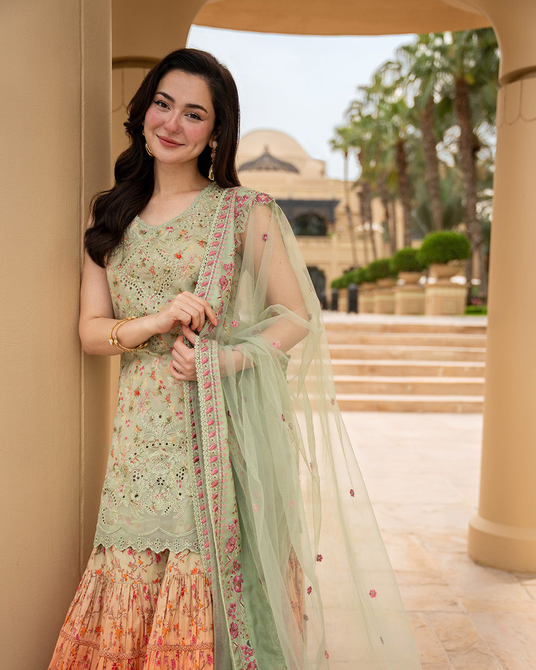 Faiza Saqlain | Aya Luxury Lawn 26' | Eldira