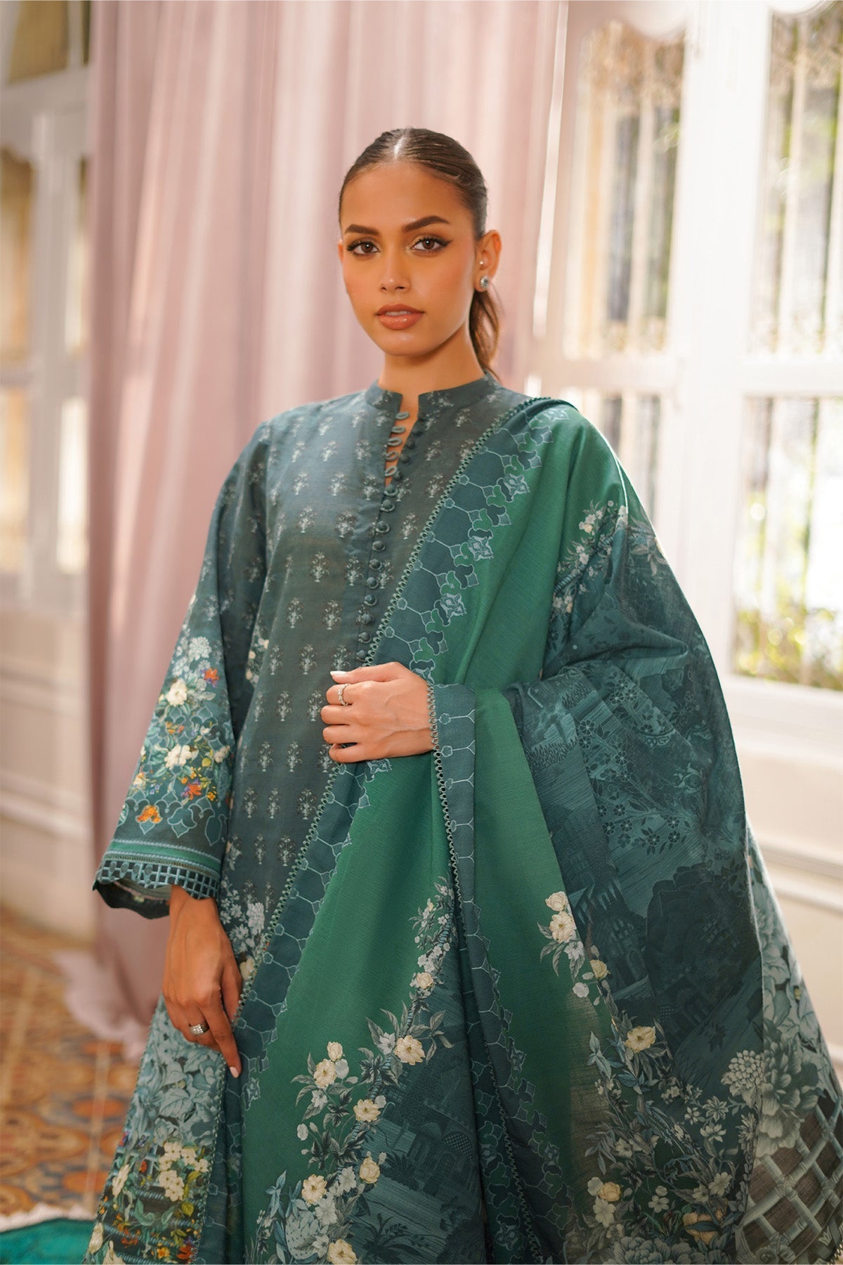 Sahar | Autumn Winter 2024 | Green Elixir - Official Sahar stockist in UK - Sakeena London